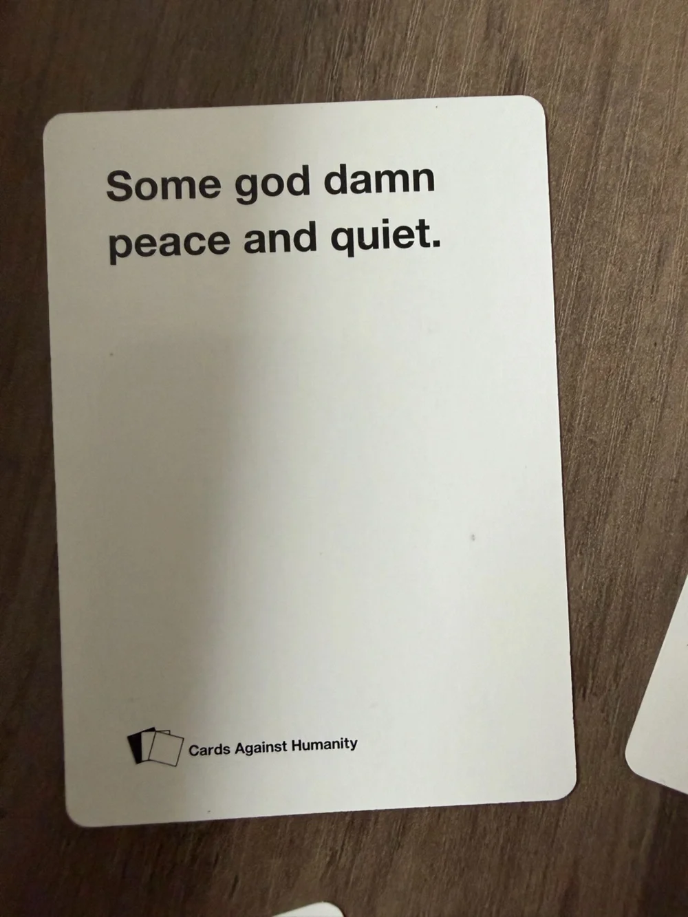 Cards Against Humanity Version 1.7 Original Party Game